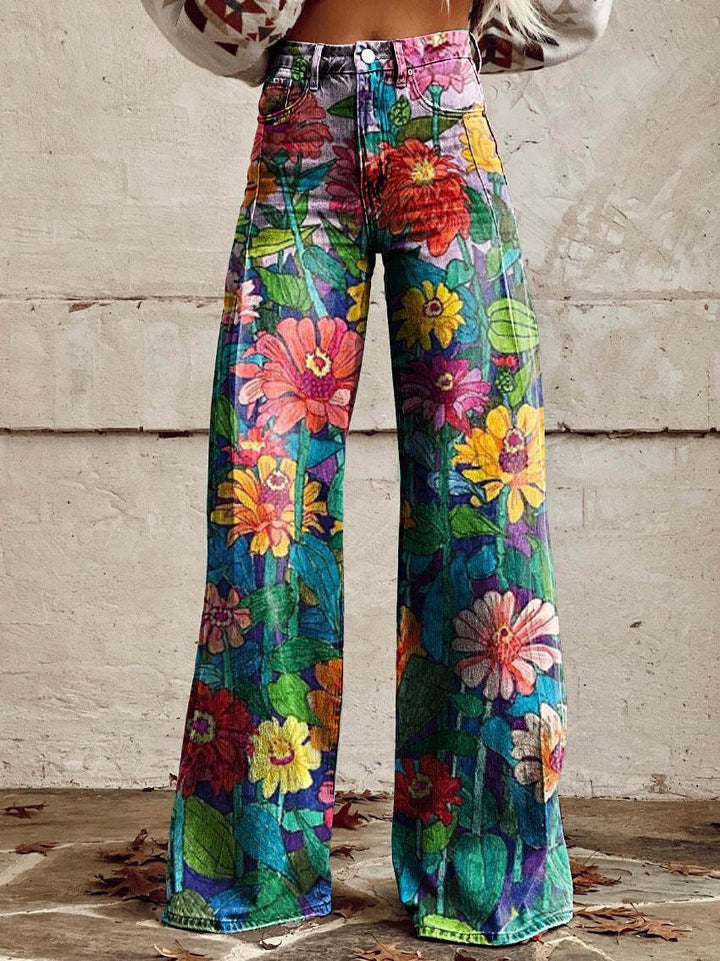 Ritano | Pantaloni Larghi Colorati da Donna