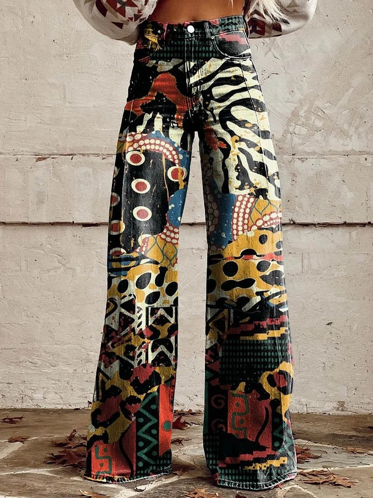 Ritano | Pantaloni Larghi Colorati da Donna