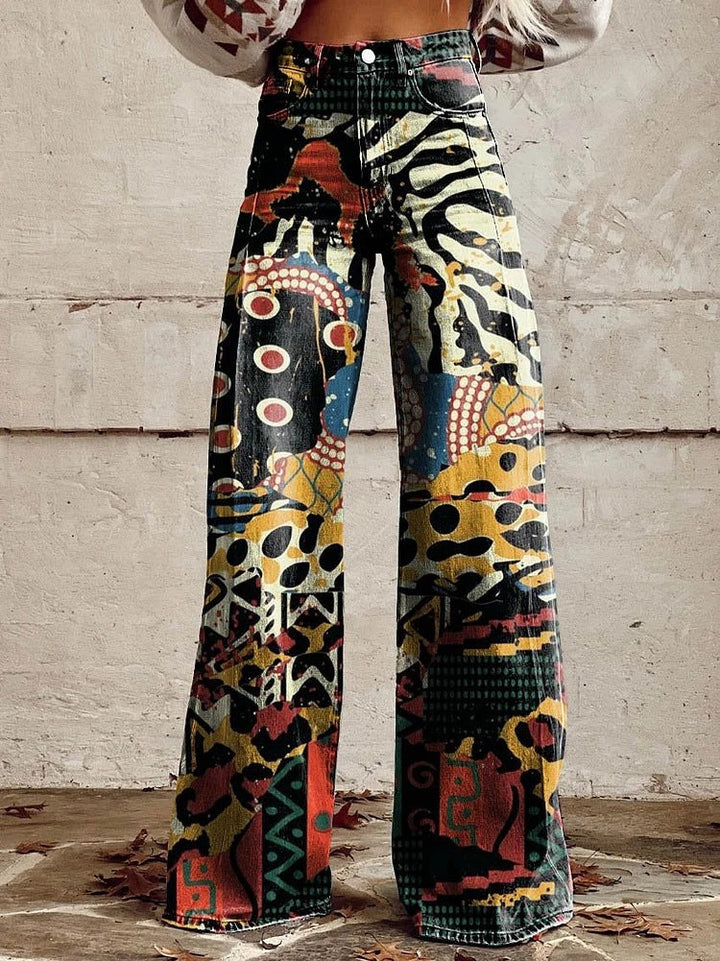 Ritano | Pantaloni Larghi Colorati da Donna