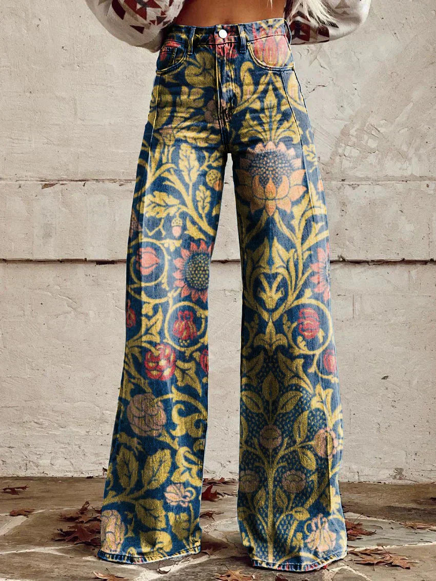 Ritano | Pantaloni Larghi Colorati da Donna
