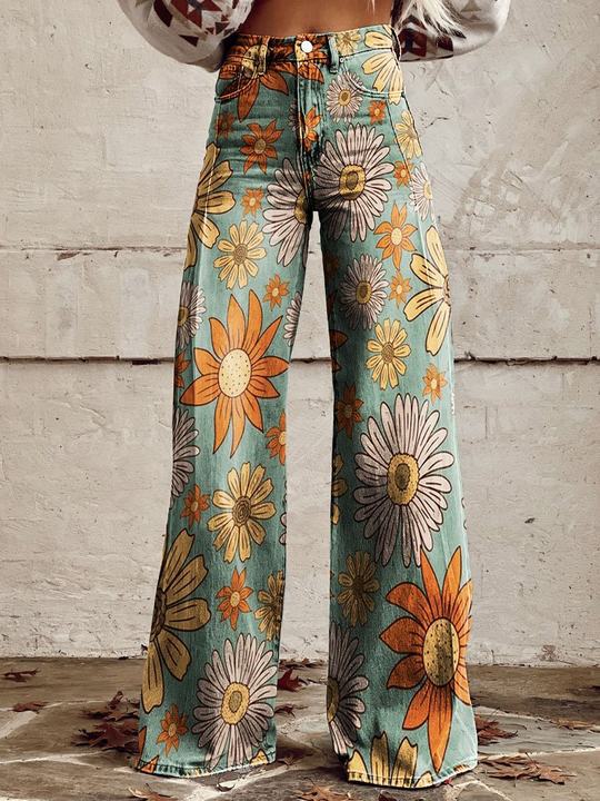 Ritano | Pantaloni Larghi Colorati da Donna