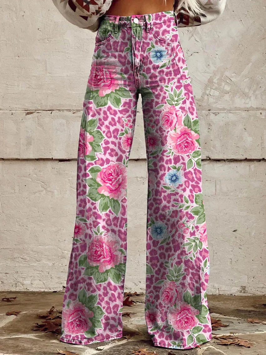 Ritano | Pantaloni Larghi Colorati da Donna