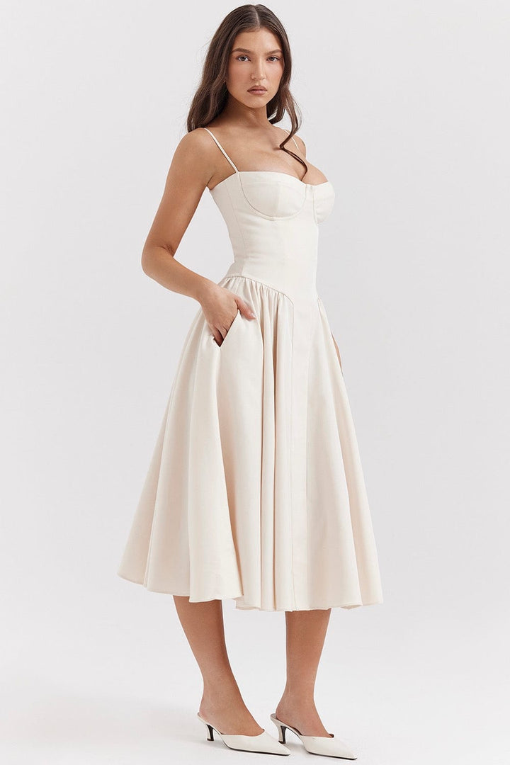 Robe d'été sculptante