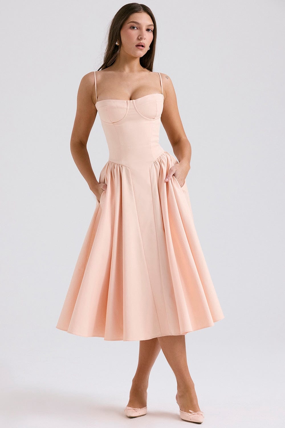 Robe d'été sculptante