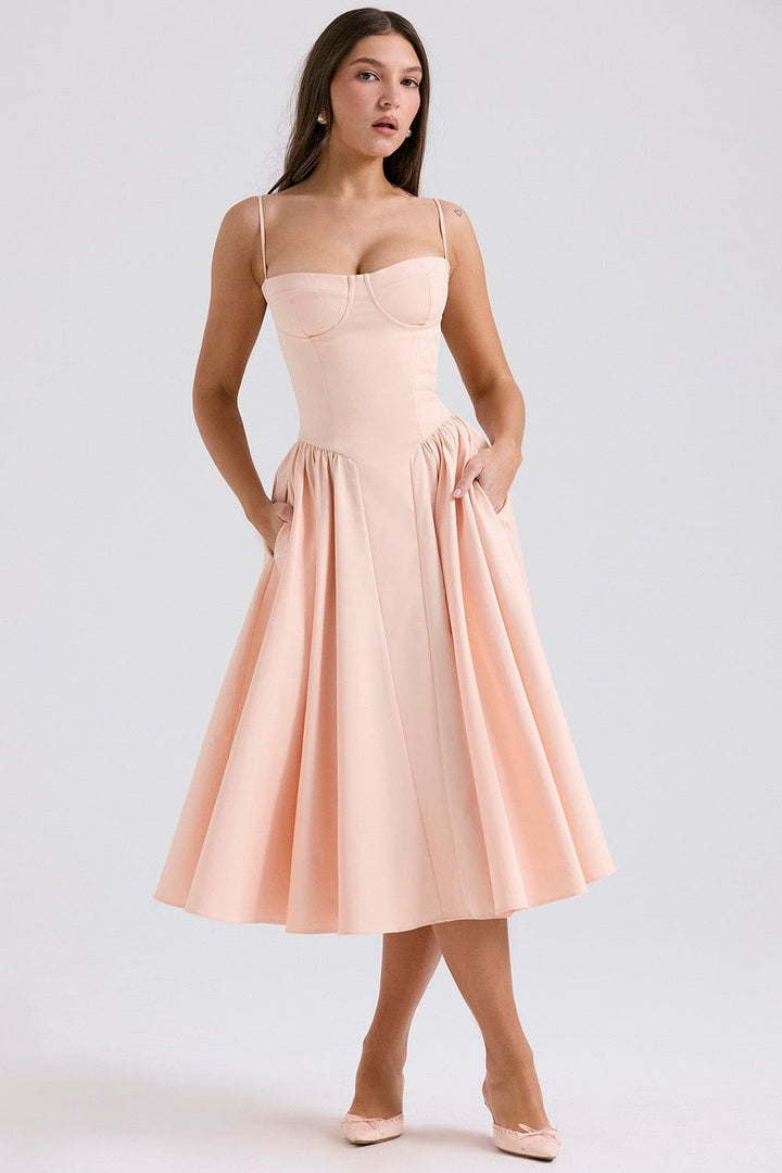 Robe d'été sculptante