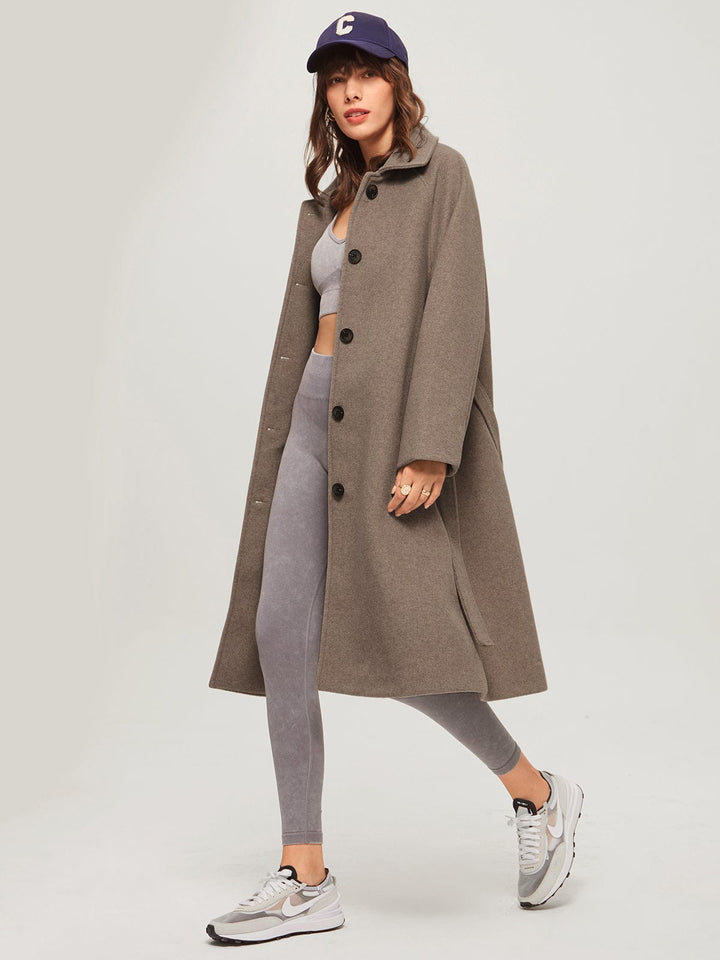 Manteau Long Oversize – Chaud et Élégant pour l’Hiver