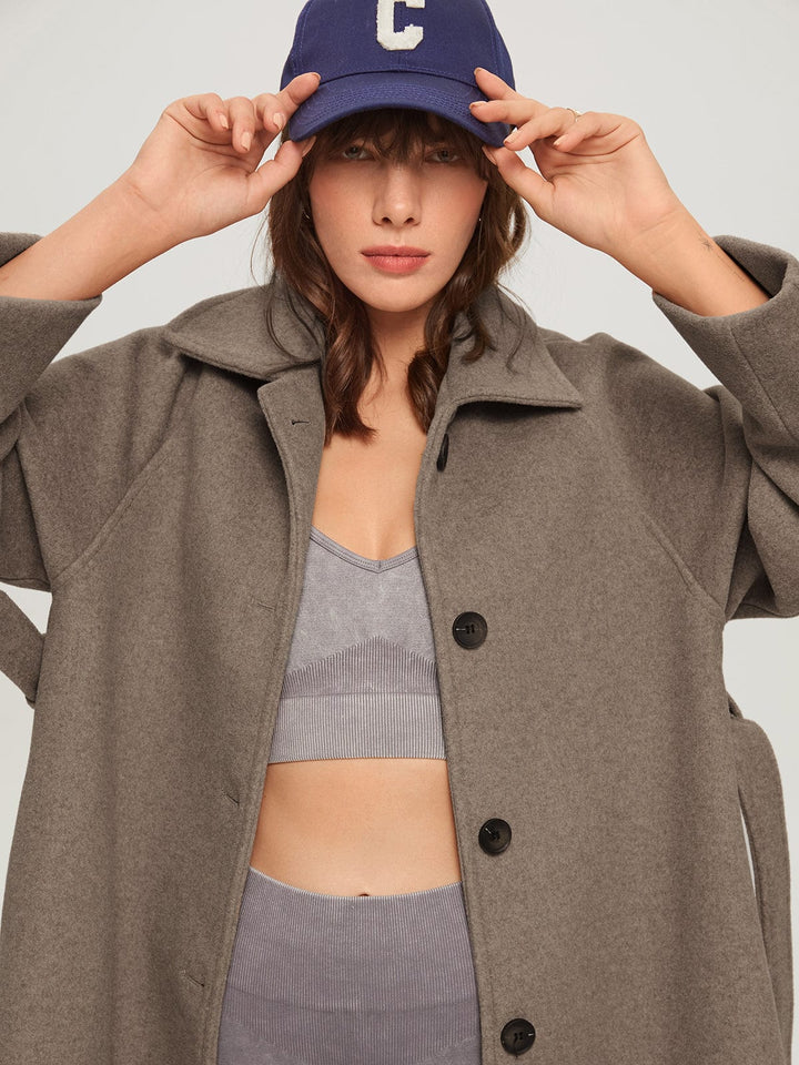 Manteau Long Oversize – Chaud et Élégant pour l’Hiver