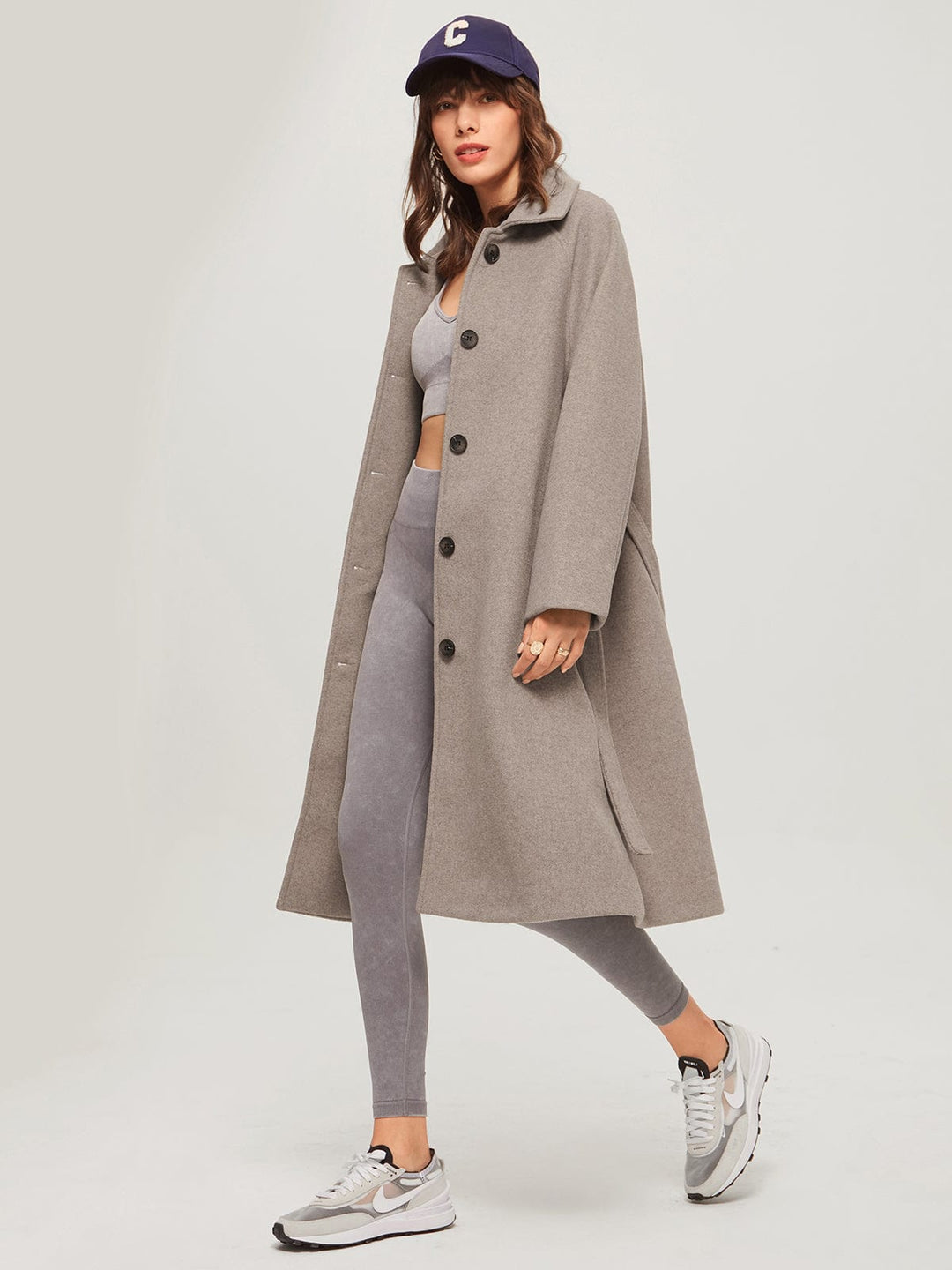 Manteau Long Oversize – Chaud et Élégant pour l’Hiver
