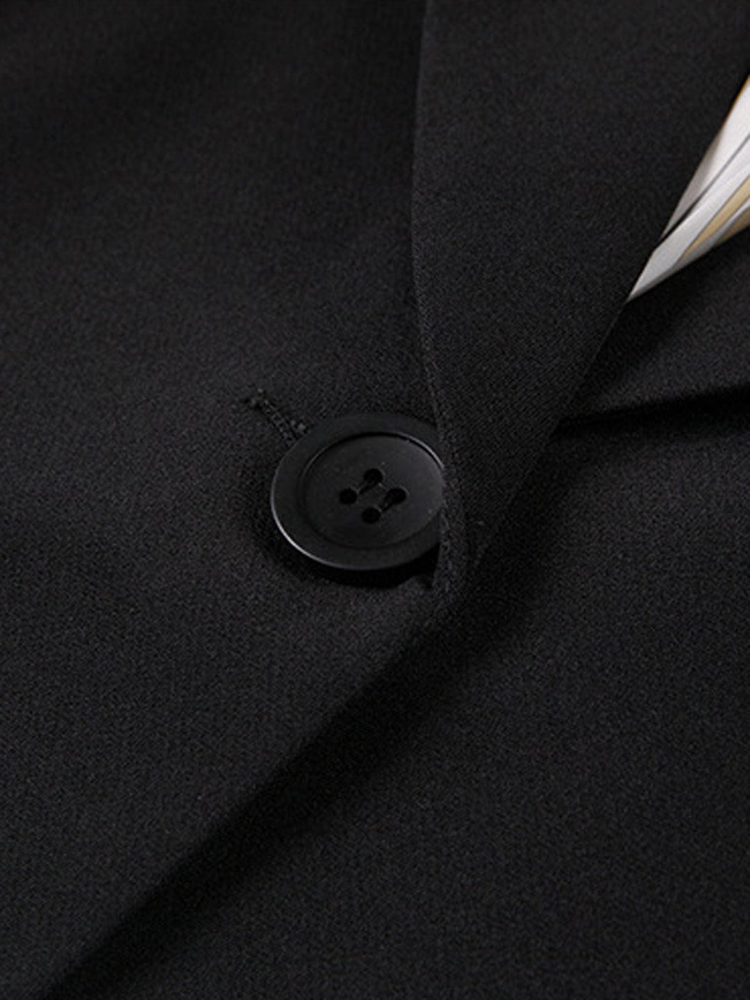 Blazer Court Oversized en Polyester et Elasthanne – Élégance Décontractée