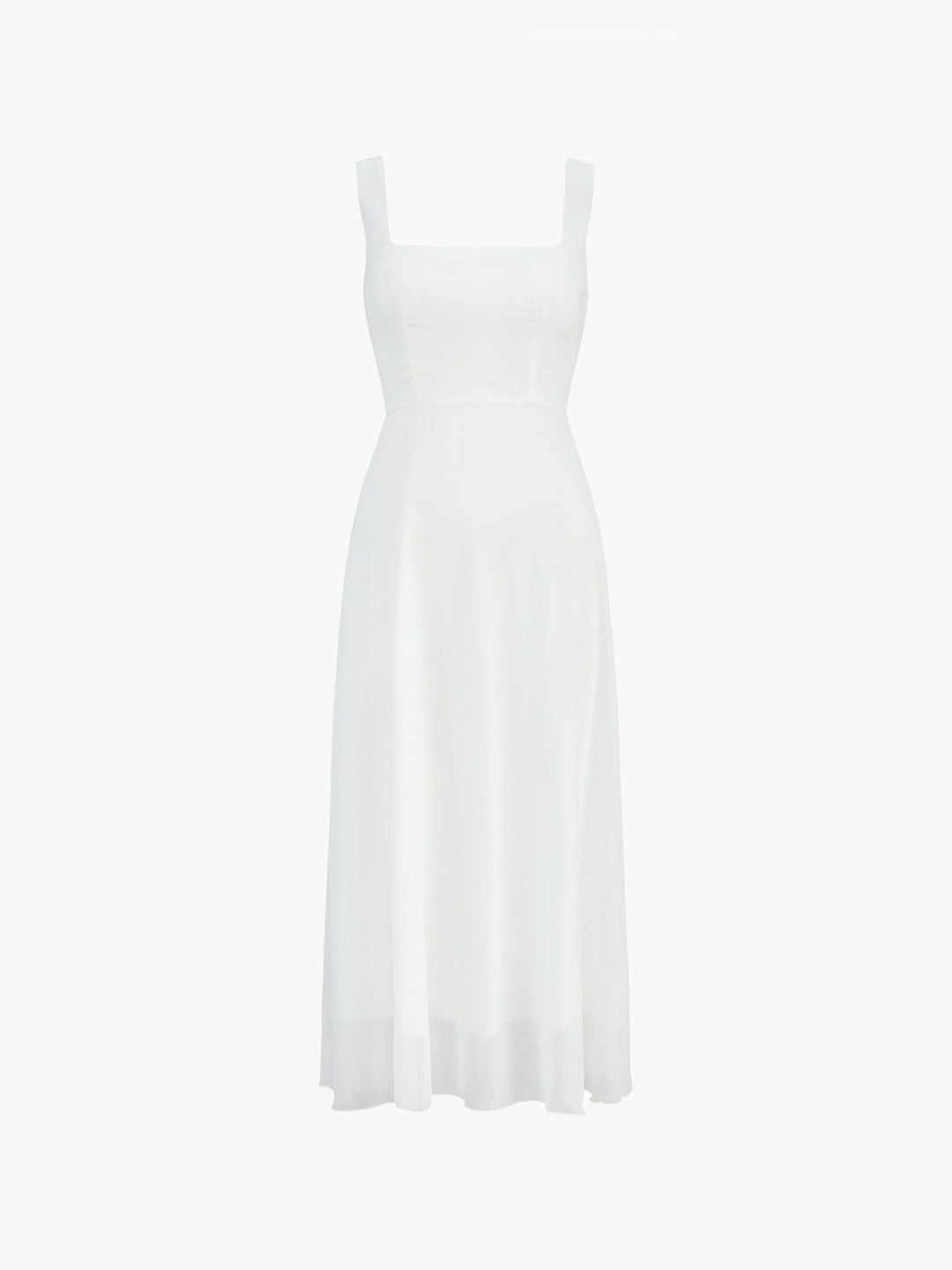 Robe Cami Maxi Élégante - Encolure Carrée
