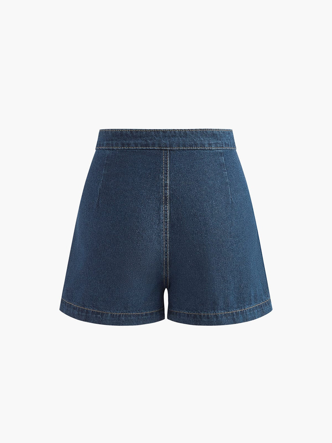 Ensemble Haut et Short en Denim – Élégance Décontractée