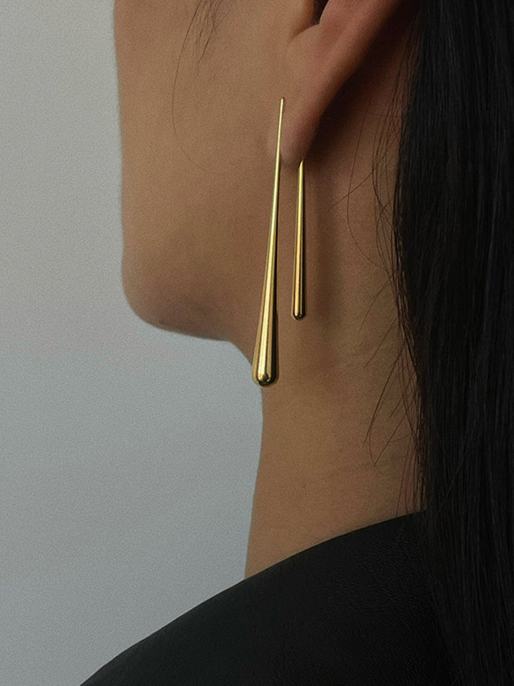 Boucles d'oreilles en forme de goutte