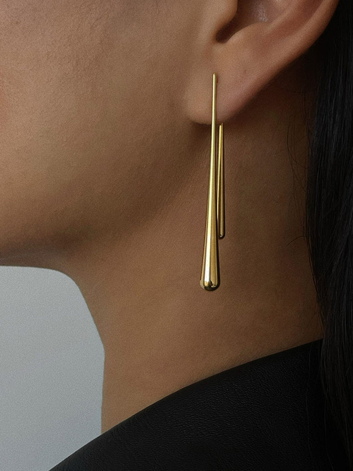 Boucles d'oreilles en forme de goutte