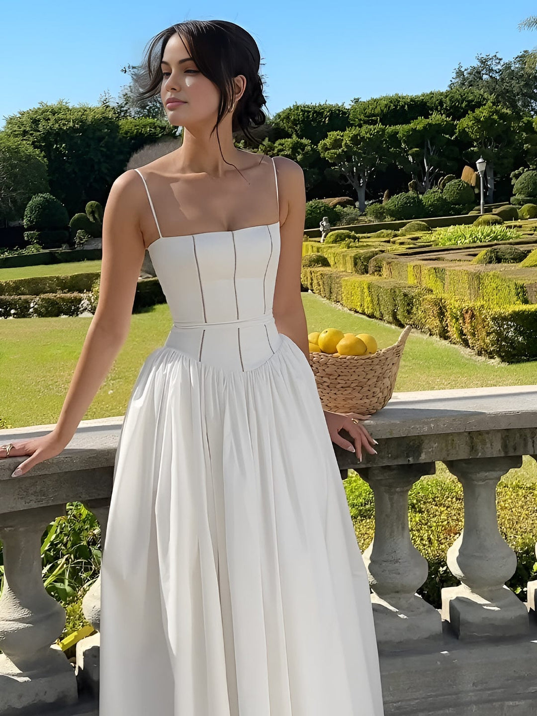 Robe longue fluide