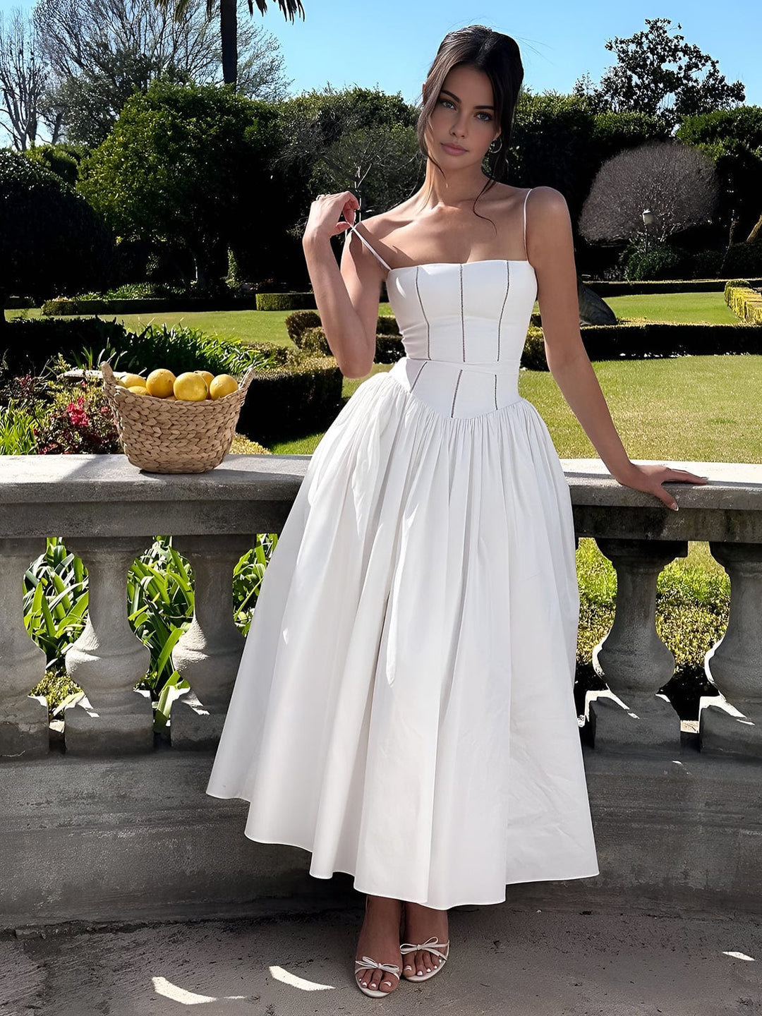 Robe longue fluide