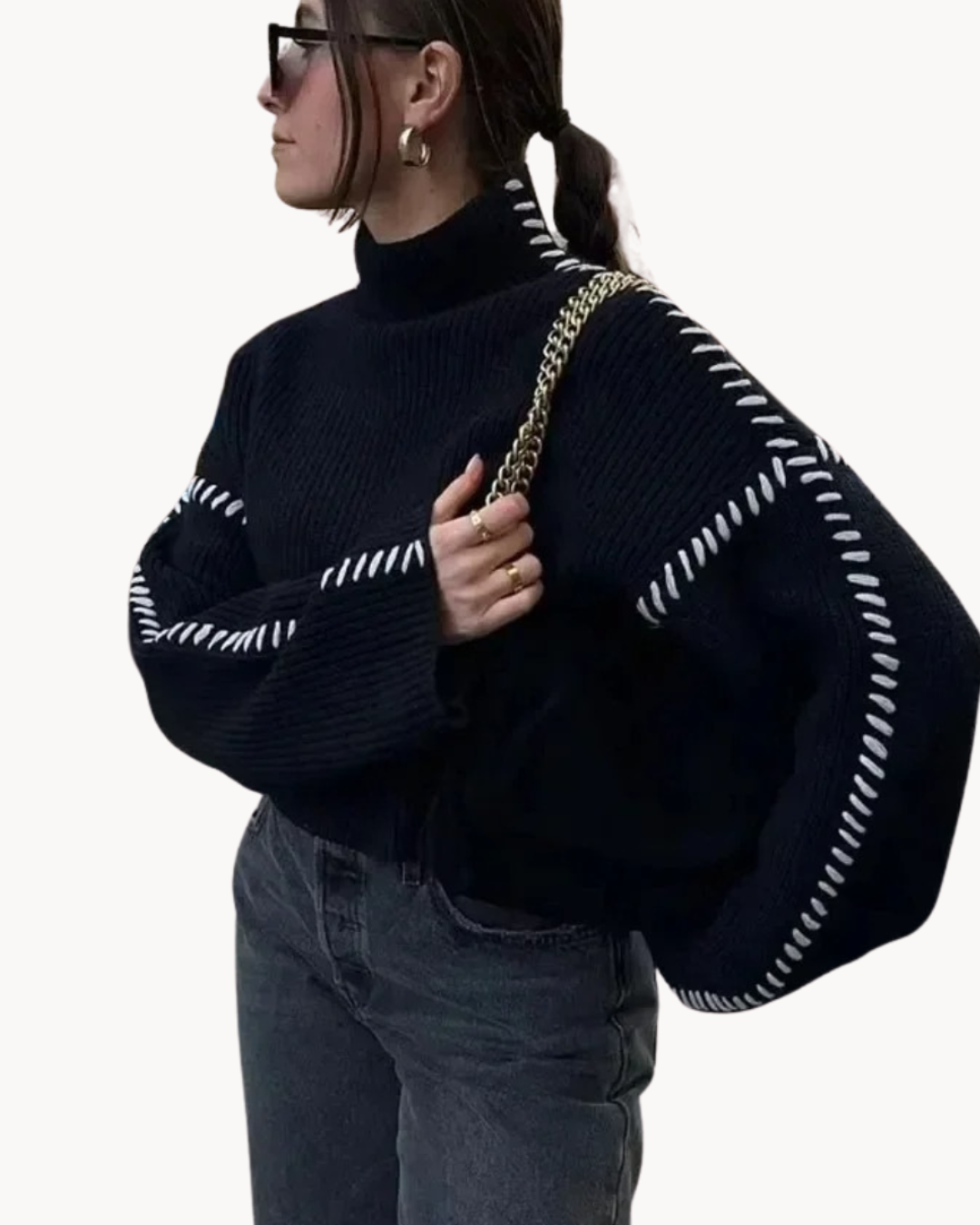 Flavie – Pull cosy pour femmes avec une coupe élégante