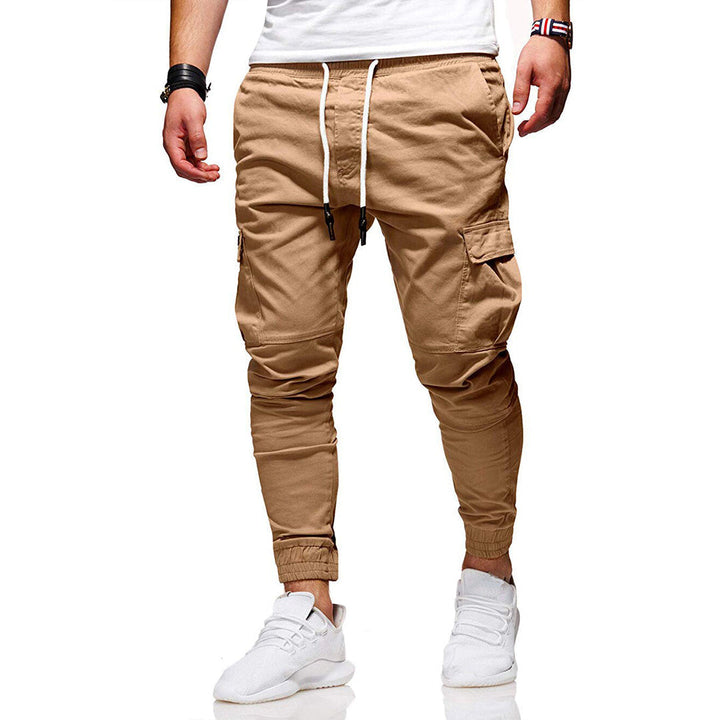 Pantalon Cargo Jogger Homme – Style Militaire Décontracté avec Poches Latérales