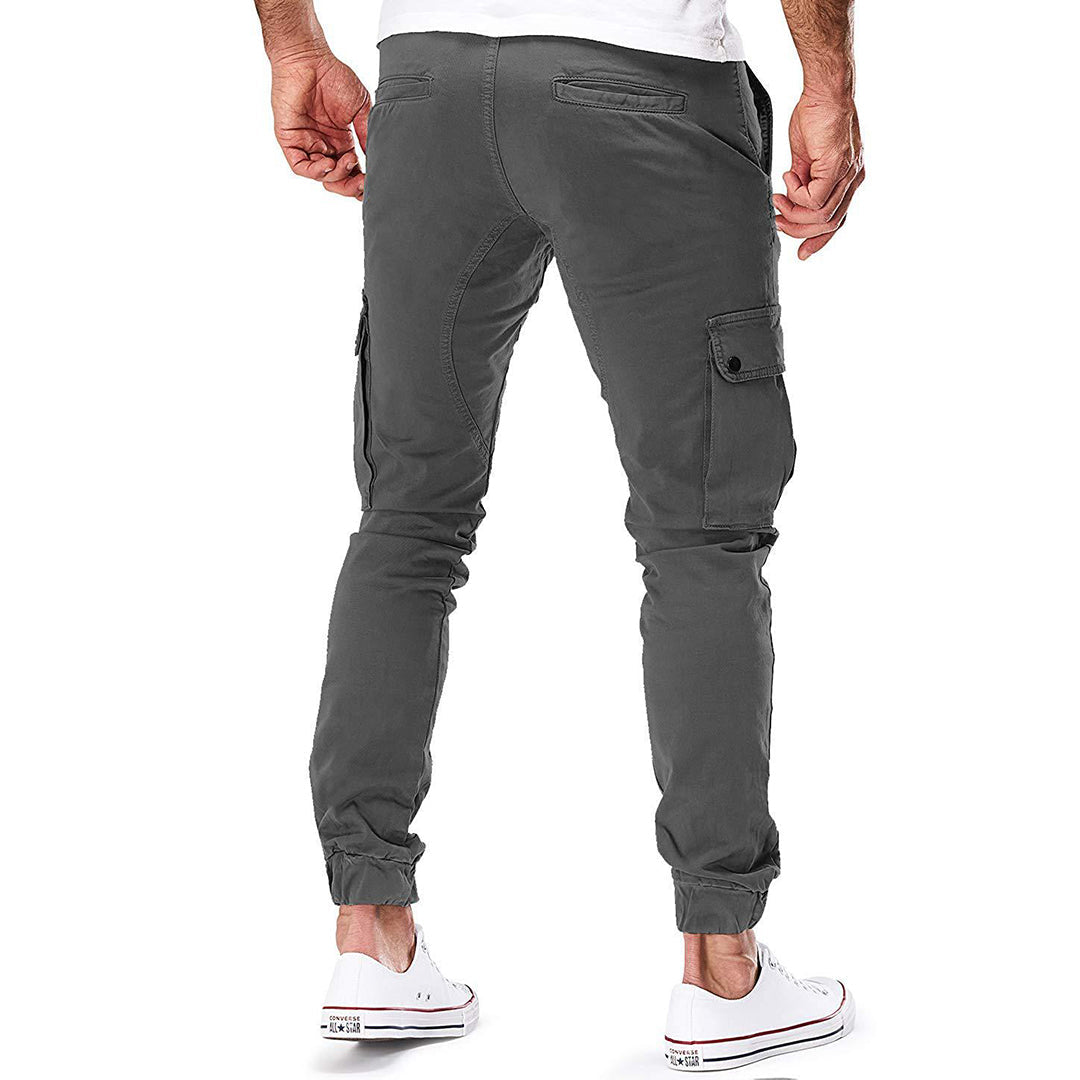 Pantalon Cargo Jogger Homme – Style Militaire Décontracté avec Poches Latérales
