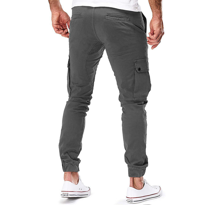 Pantalon Cargo Jogger Homme – Style Militaire Décontracté avec Poches Latérales