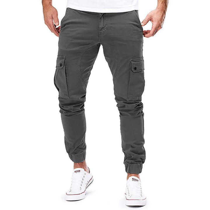 Pantalon Cargo Jogger Homme – Style Militaire Décontracté avec Poches Latérales