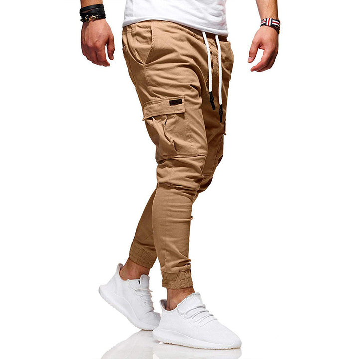 Pantalon Cargo Jogger Homme – Style Militaire Décontracté avec Poches Latérales