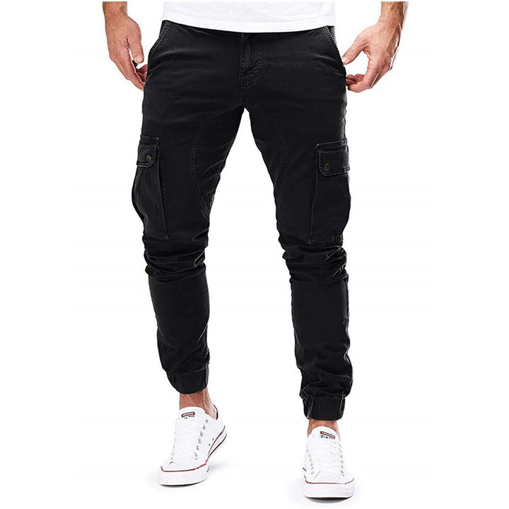 Pantalon Cargo Jogger Homme – Style Militaire Décontracté avec Poches Latérales