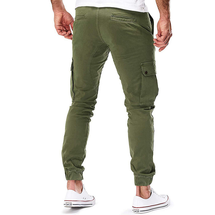 Pantalon Cargo Jogger Homme – Style Militaire Décontracté avec Poches Latérales