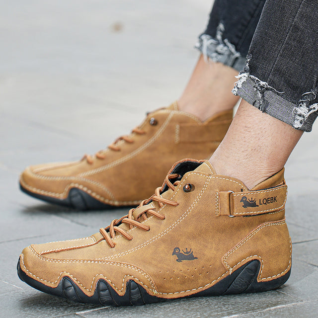 Chaussures pieds nus ultra confortables en cuir véritable - Milton