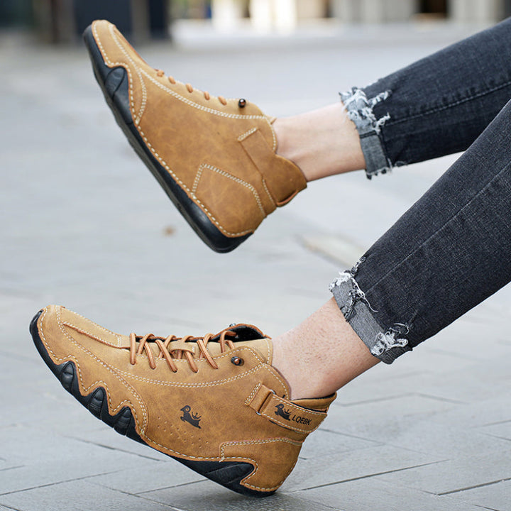 Chaussures pieds nus ultra confortables en cuir véritable - Milton