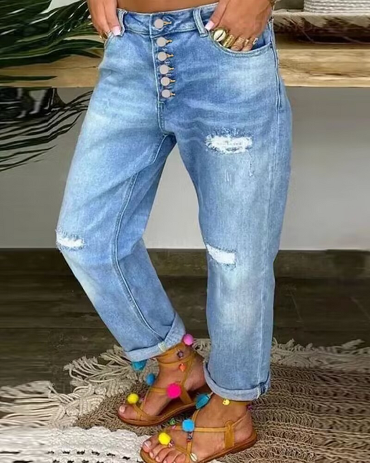 Gaella | Pantaloni ampi da donna | Blu