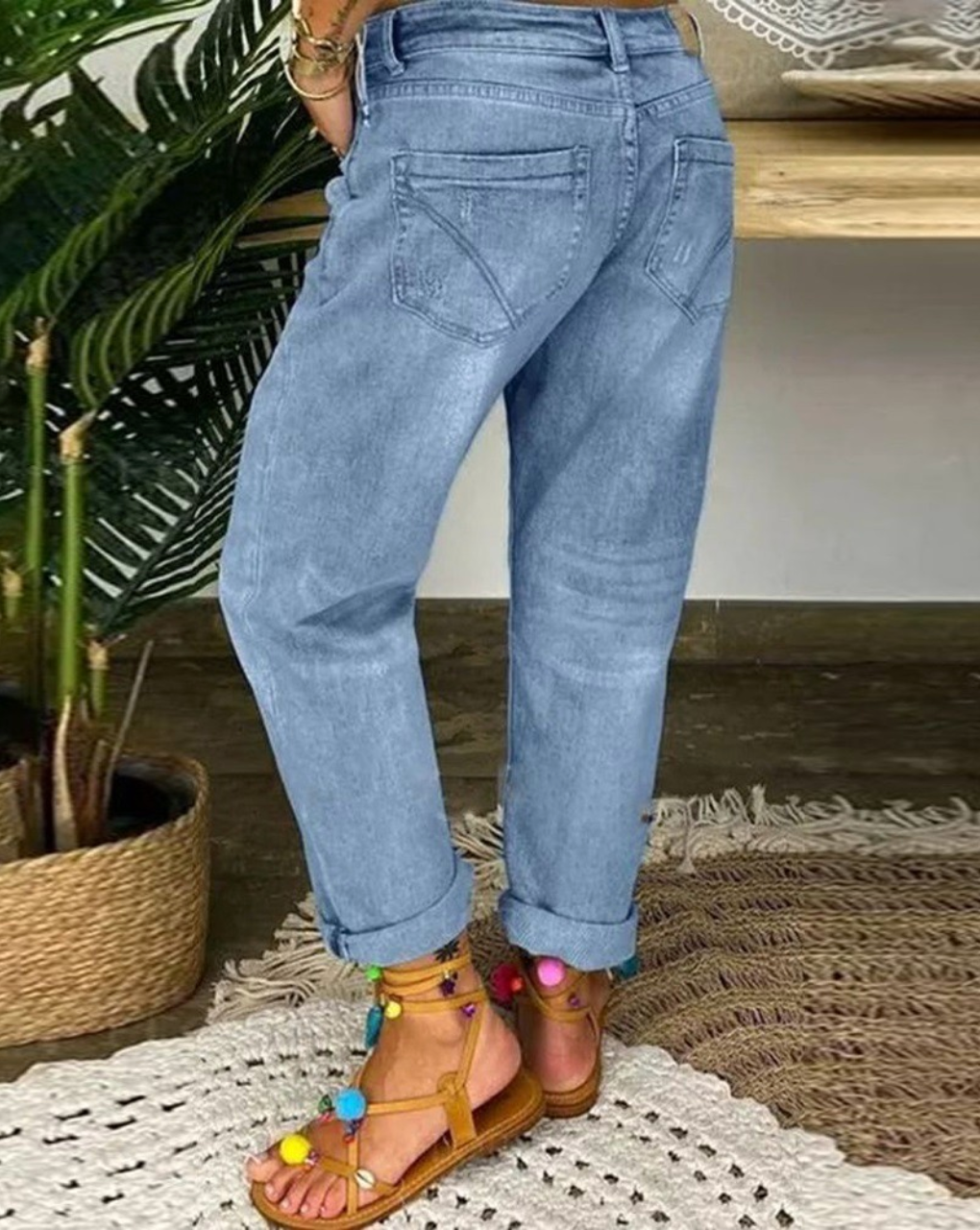 Gaella | Pantaloni ampi da donna | Blu