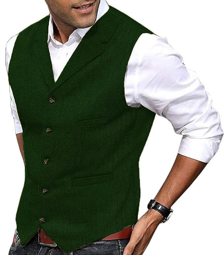 Gilet traditionnel élégant pour hommes - Jericho