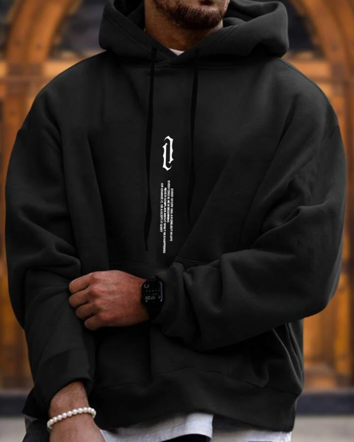 Georg | Bedruckter Kapuzenpullover für Herren