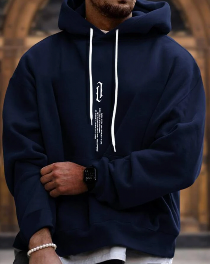 Georg | Bedruckter Kapuzenpullover für Herren