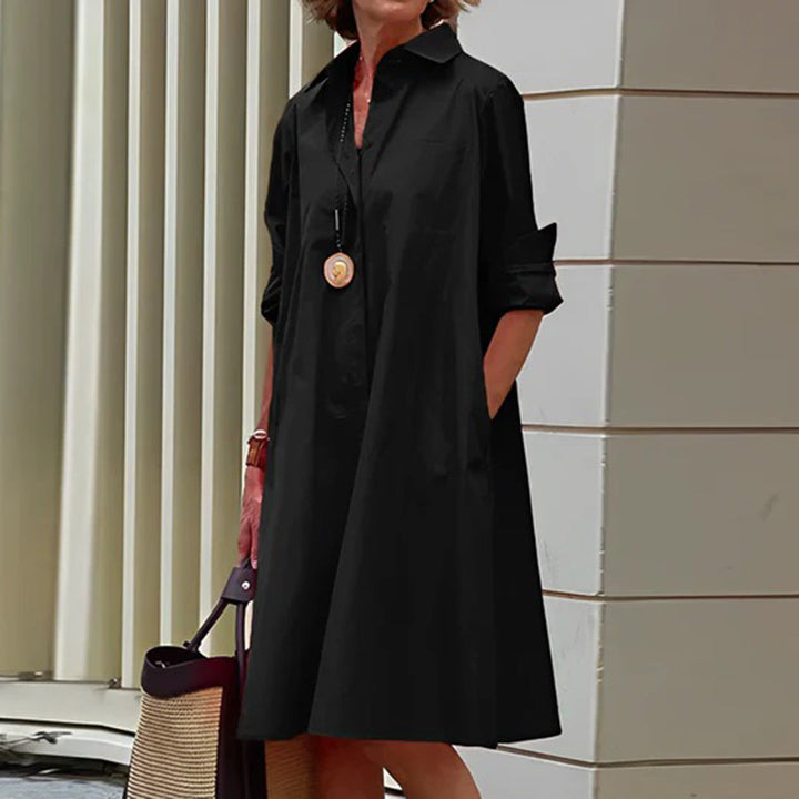 Elegantes Frühlingskleid für Damen - Bequem, leicht und raffiniert, perfekt für alle Gelegenheiten