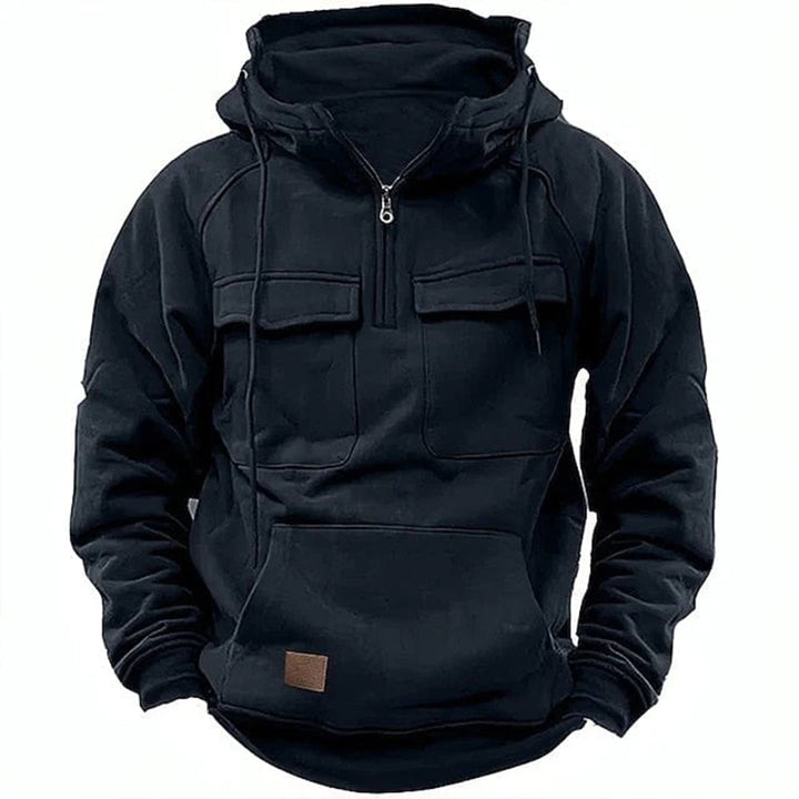 Sweat à capuche multi-poches pour hommes - Mervin