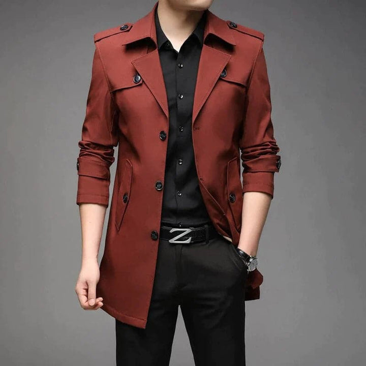 Kylian - Trench-coat chaud de haute qualité pour hommes