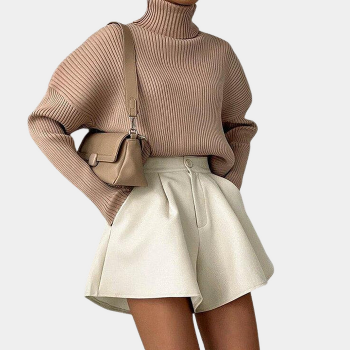Short Évasé Taille Haute Femme – Élégant, Structuré & Ultra Polyvalent