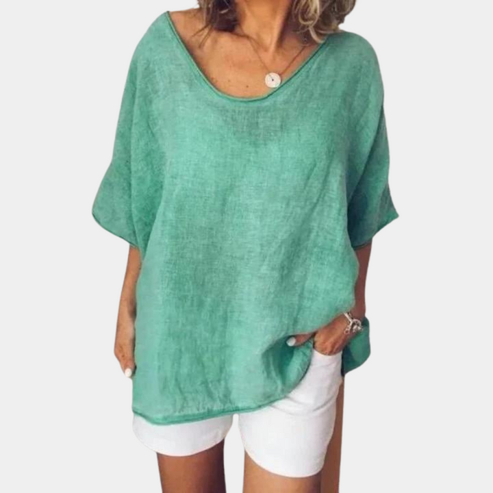 T-shirt Surdimensionné Confortable pour Femmes – Coton Respirant, Polyvalent et Durable pour un Style Décontracté