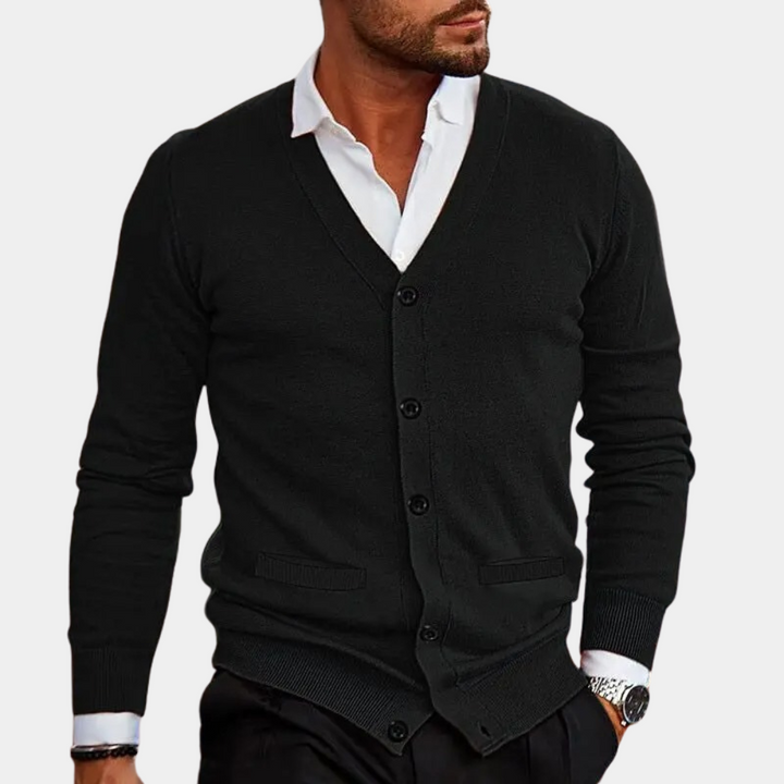Gilet pour hommes à col en V - Firmin