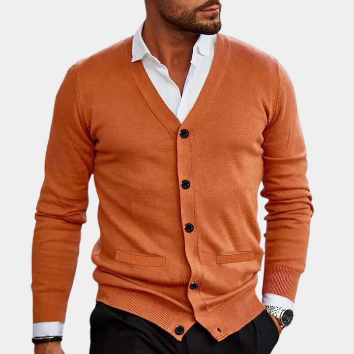 Gilet pour hommes à col en V - Firmin