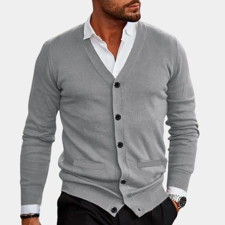 Gilet pour hommes à col en V - Firmin