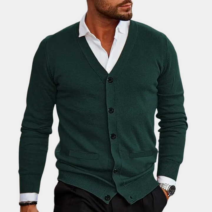 Gilet pour hommes à col en V - Firmin