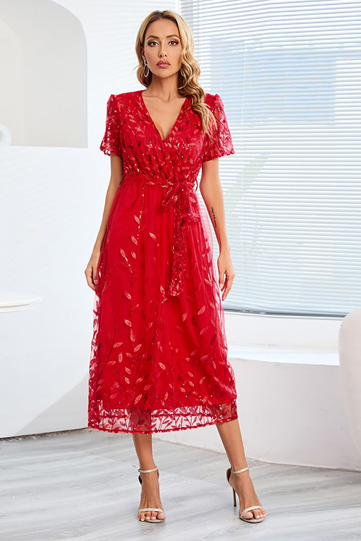 Formelles und raffiniertes Sommerkleid