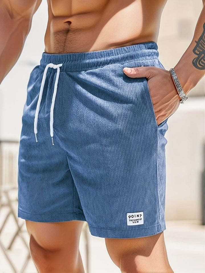 Engagement | Bequeme gestreifte Shorts für Herren
