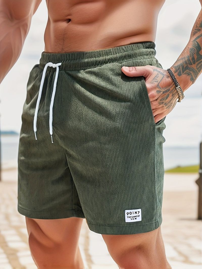 Engagement | Bequeme gestreifte Shorts für Herren