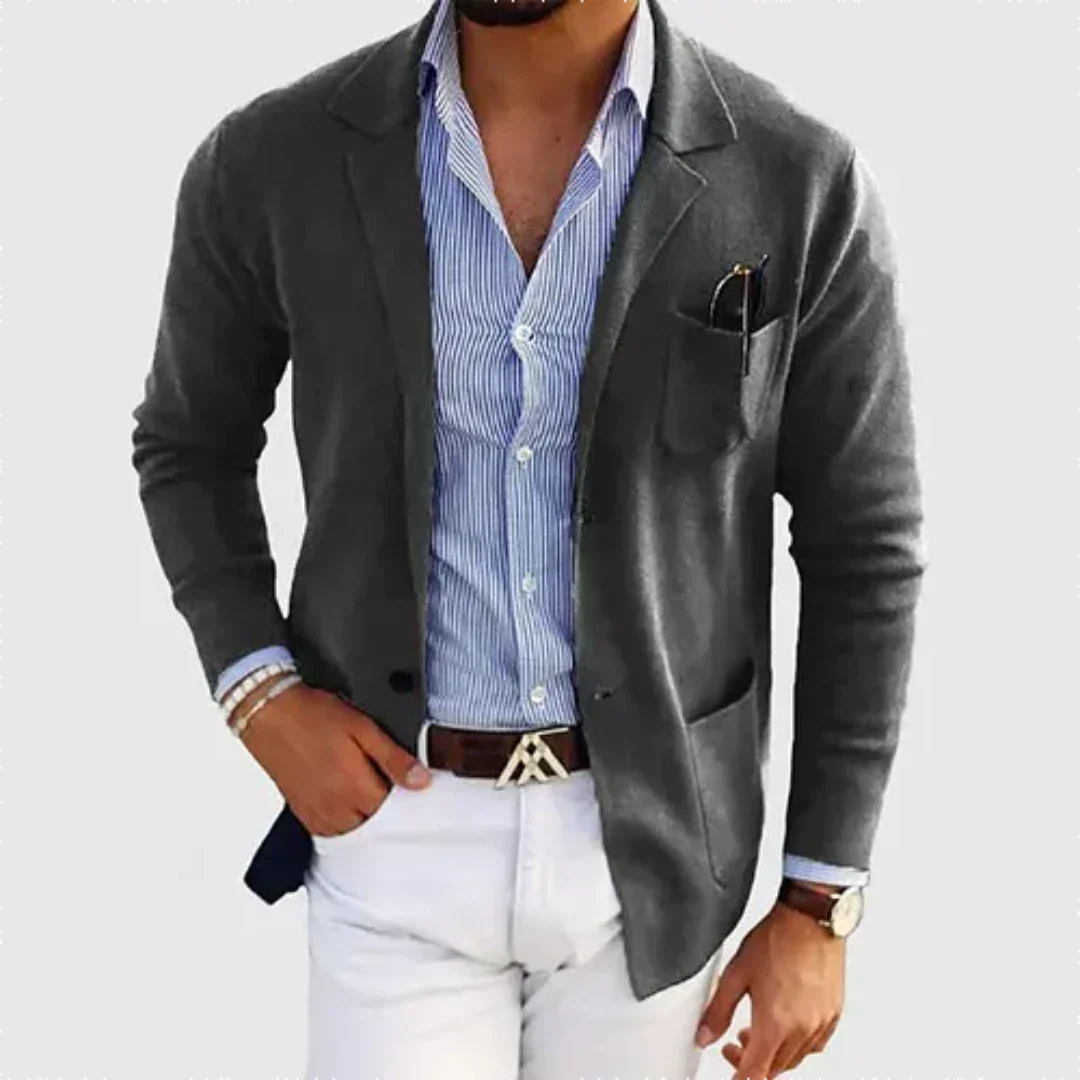 Hommes Manches Longues Blazer