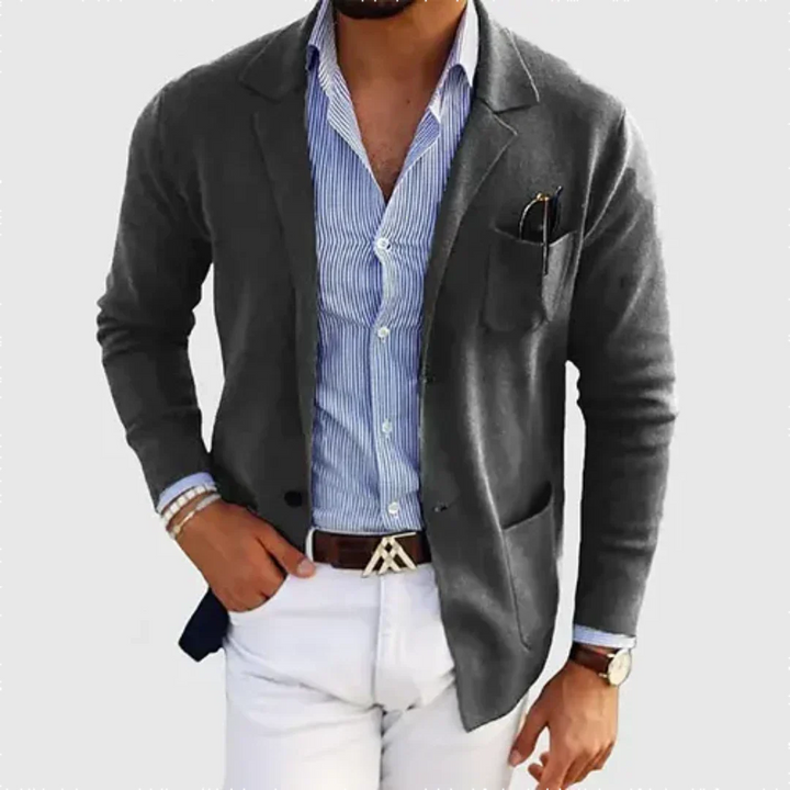 Hommes Manches Longues Blazer
