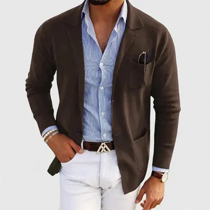 Hommes Manches Longues Blazer