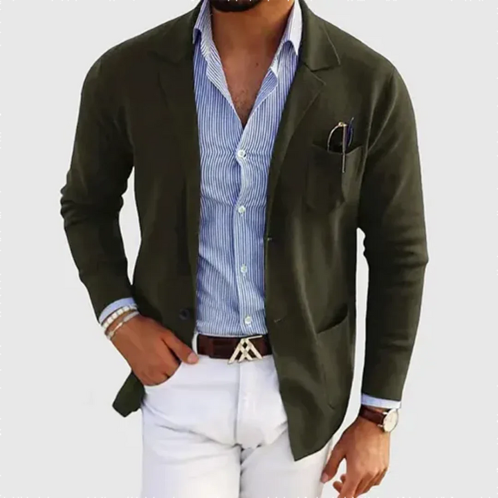 Hommes Manches Longues Blazer